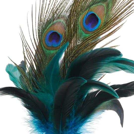 Blue Peacock Feather Pick by Ashland® | Michaels